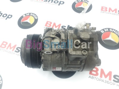 Компрессор кондиционера BMW 523i 1999 E39 M52B25tu 64526910458 - купить Ахтарском