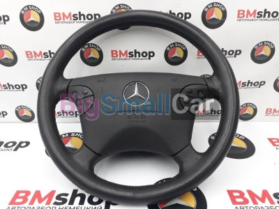 Руль Mercedes E 320 03 07 2001 W210 112941 A2104600203 - купить Ахтарском
