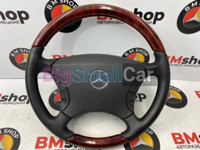 Руль Mercedes S350 2003 W220 112.972 А2204601603 - купить Ахтарском