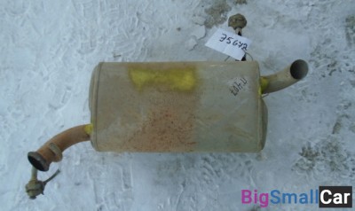 Задняя часть глушителя от Peugeot 407 2004-2011 - купить Ахтарском