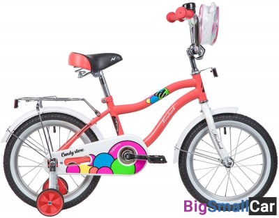 Детский велосипед NOVATRACK 165CANDY.CRL9 - купить Ахтарском