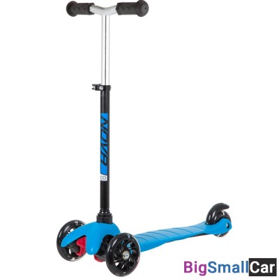 Детский самокат-кикборд 120H.DISCOKIDS.BGBL20 NOVATRACK - купить Ахтарском