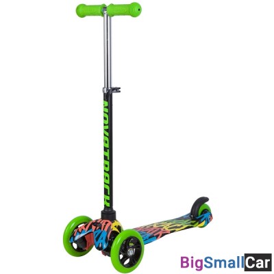 Детский самокат-кикборд 120H.DISCOKIDS.BMC8 NOVATRACK - купить Ахтарском