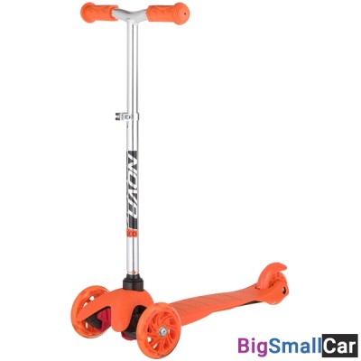 Детский самокат-кикборд 120H.DISCOKIDS.OR20 NOVATRACK - купить Ахтарском