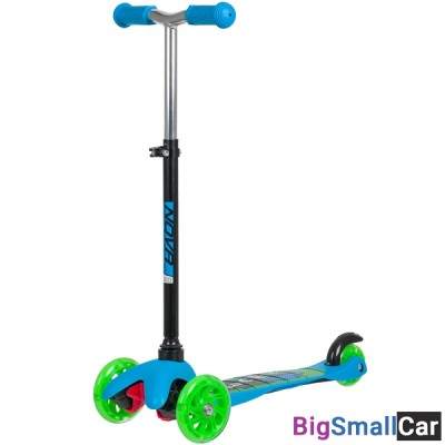 Детский самокат-кикборд 120H.DISCOKIDS.SGBL20 NOVATRACK - купить Ахтарском