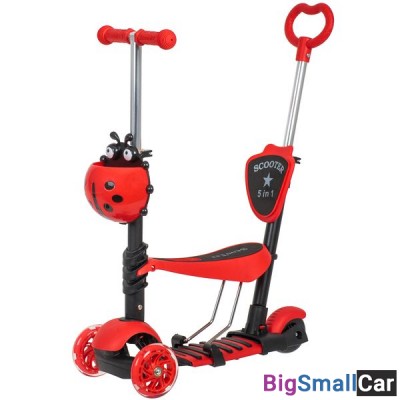 Детский самокат-кикборд FXA.SBDISCOKIDS.RD20 FOXX - купить Ахтарском