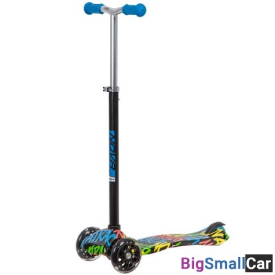 Подростковый самокат-кикборд 120.NRAINBOW.GBL20 NOVATRACK - купить Ахтарском