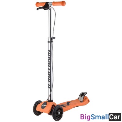 Подростковый самокат-кикборд 120B.RAINBOW.OR8 NOVATRACK - купить Ахтарском