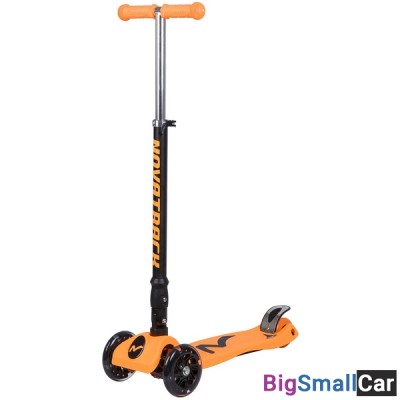 Подростковый самокат-кикборд 120F.RAINBOW.OR8 NOVATRACK - купить Ахтарском