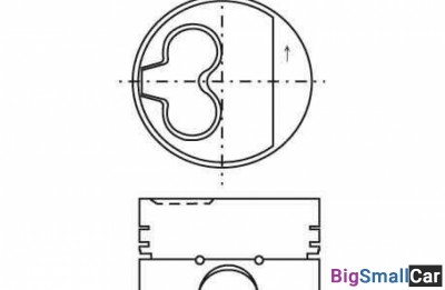 Поршень поштучно mopisan MP905310 1.9TD 79.5 плюс 0.5 1 - купить Ахтарском