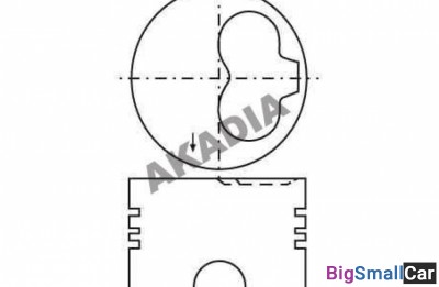 Поршень поштучно mopisan MP904912 1.7D 79,5 плюс 0,5мм - купить Ахтарском