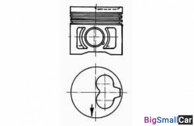 Поршень поштучно mopisan MP904611 79.50  плюс  1.00 1.7 - купить Ахтарском