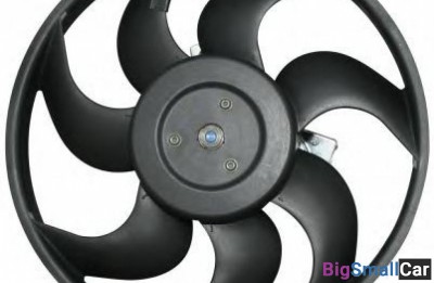 Вентилятор охлаждения JP group 1199105970 Левый 30 - купить Ахтарском