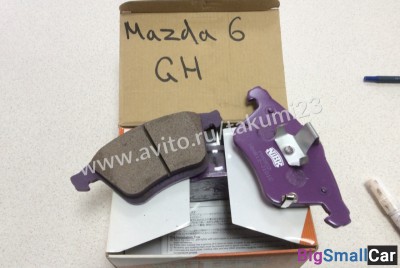 Тормозные колодки Mazda 6 GH - купить Ахтарском