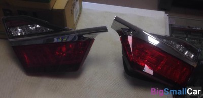 Фонари задние в крышку багажника Toyota Camry 55 - купить Ахтарском