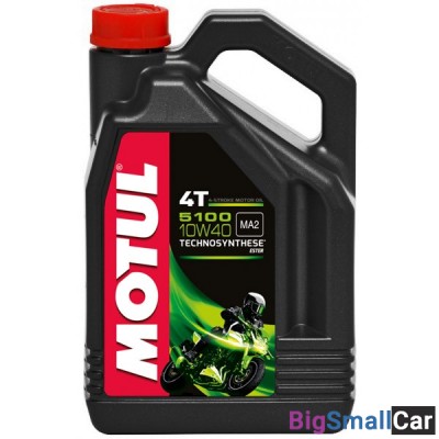 Масло моторное MOTUL 4T TECHNOSYNTHESE 5100 MA2 10W40 4L 104068 - купить Ахтарском