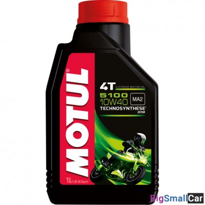 Масло моторное MOTUL 4T TECHNOSYNTHESE 5100 MA2 10W40 1L 104066 - купить Ахтарском