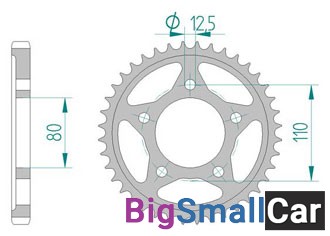 Звезда ведомая AFAM 10605-40 (JTR1334.40) - купить Ахтарском