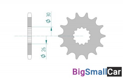 Звезда ведущая AFAM 88600-18 (JTF1183.18) - купить Ахтарском