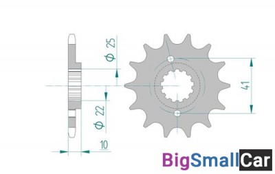 Звезда ведущая AFAM 20509-15 (JTF308.15) - купить Ахтарском