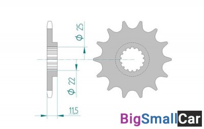 Звезда ведущая AFAM 73303-15 (JTF1902.15) - купить Ахтарском