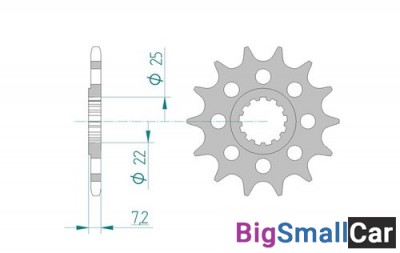 Звезда ведущая AFAM 28404-16 (JTF1516.16)  520 - купить Ахтарском