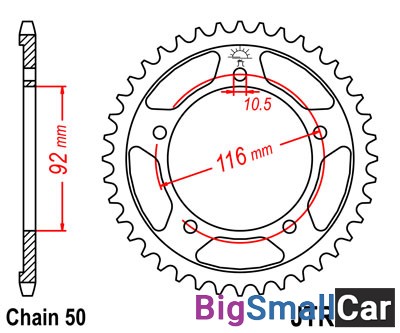 Звезда ведомая JT JTR1493.42 - купить Ахтарском