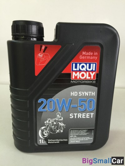 Масло моторное LIQUI MOLI 20W-50 Synth Street 1л 3816 - купить Ахтарском
