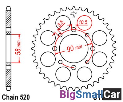 Звезда ведомая JT JTR273.44 - купить Ахтарском