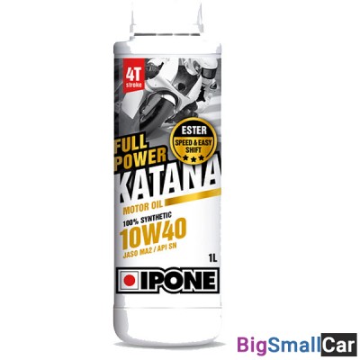 Масло моторное IPONE 4T FULL POWER KATANA SYNTHETIC 10W40 1L 17696 - купить Ахтарском