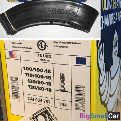 Камера MICHELIN 18 усиленная 4mm TR4 18039 - купить Ахтарском