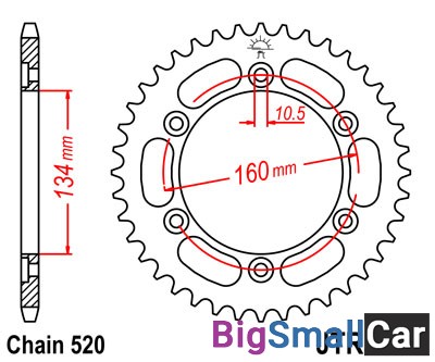 Звезда ведомая JT JTR1308.45 - купить Ахтарском