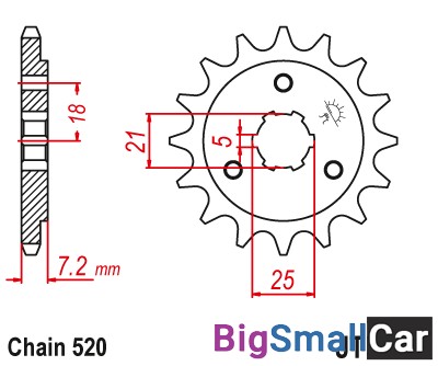 Звезда ведущая JT JTF437.15 - купить Ахтарском