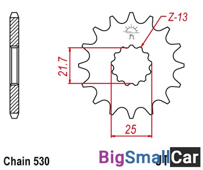 Звезда ведущая JT JTF566.14 - купить Ахтарском