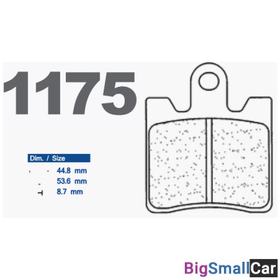 Тормозные колодки CL 1175XBK5 - купить Ахтарском