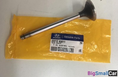 Клапан Выпускной Hyundai D6AC D6AB 2221283011 - купить Ахтарском