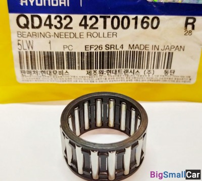 Подшипник игольчатый Hyundai QD43242T00160 - купить Ахтарском