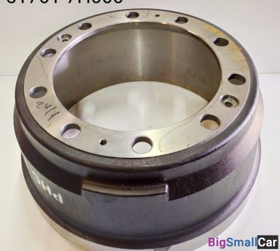 Барабан тормозной Hyundai HD170 HD500 51761-7H000 - купить Ахтарском