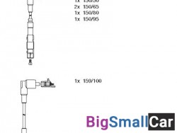 Комплект проводов зажигания MERCEDES-BENZ M103 - купить Ахтарском
