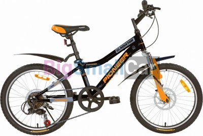 Горные велосипеды PIONEER GLADIATOR 20/11 black-orange-silver