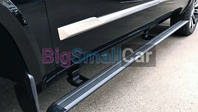 Выдвижные электрические пороги на Volkswagen Polo